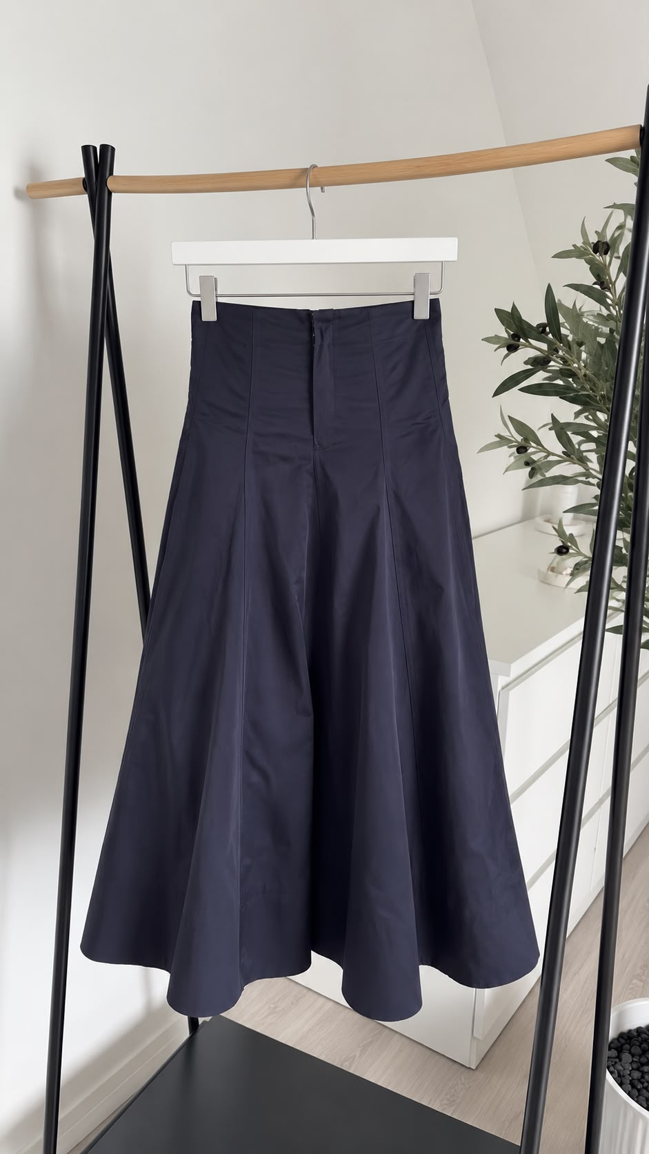 Jupe évasée Navy