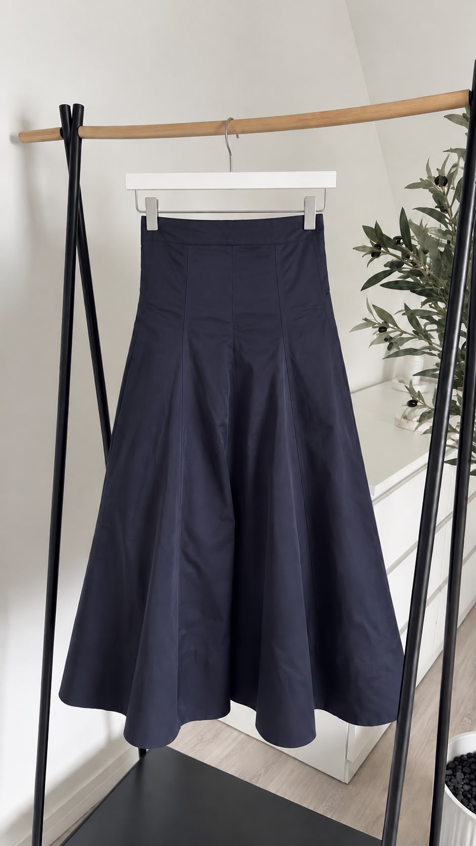 Jupe évasée Navy